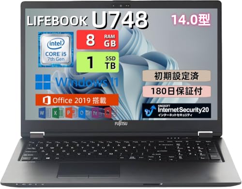 Amazon.co.jp: 【整備済み品】ノートパソコン富士通 LIFEBOOK U748 第7
